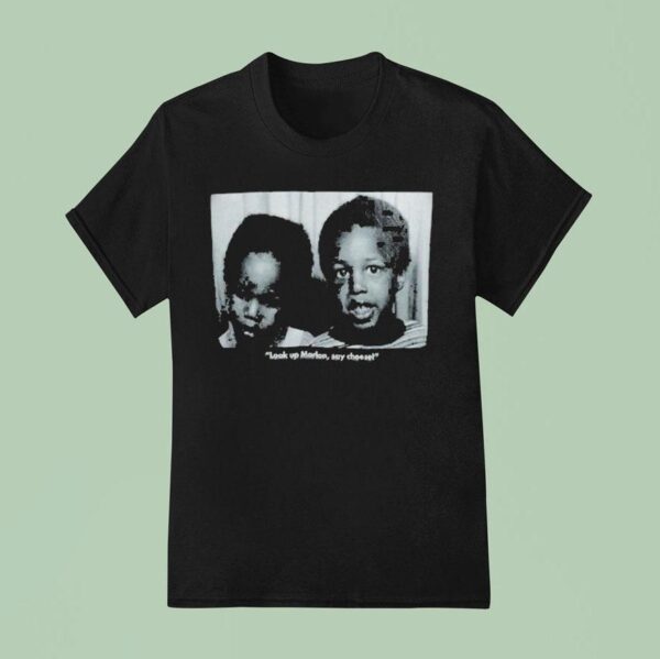 Marlon Wayans Look Up Marlon Say Cheese T Shirt