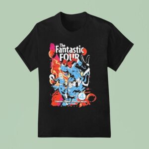 Marvel The Fantastic Scientists Explorers Protectors Heroes Comic Book T Shirt