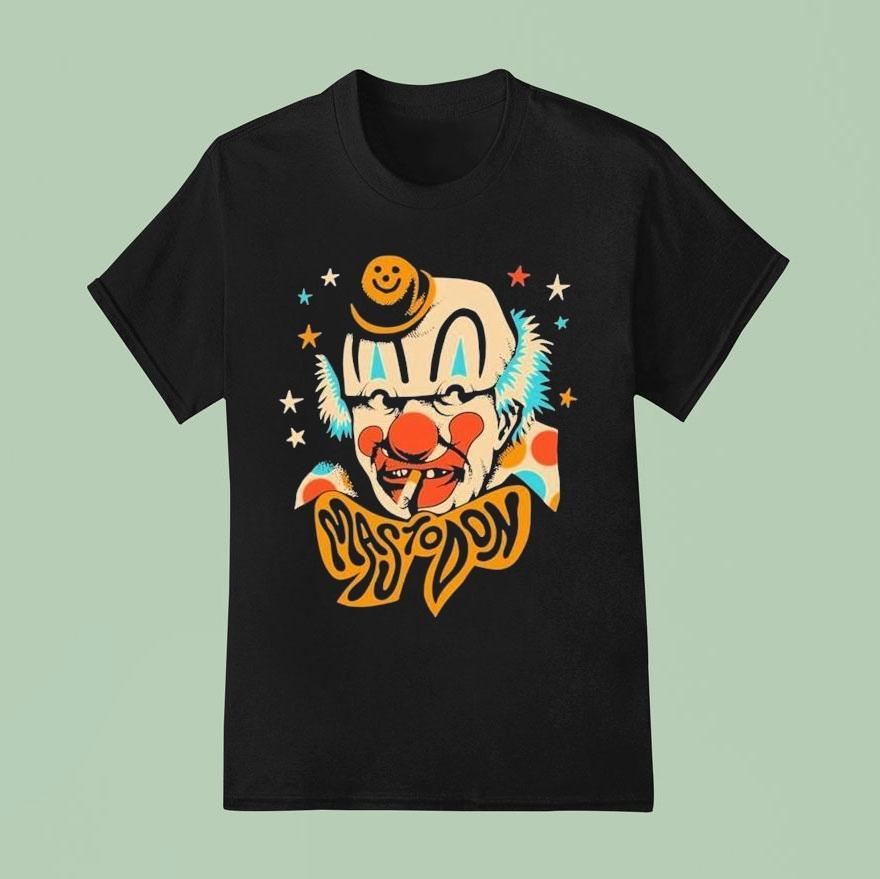 Mastodon Sweet Smokey The Clown Cigarettes T Shirt