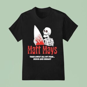Matt Mays Take Away All My Fear Nice And Easy Skeleton T Shirt