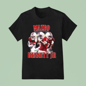 Mazeo Bennett Jr South Carolina Gamecocks Football Signature T Shirt