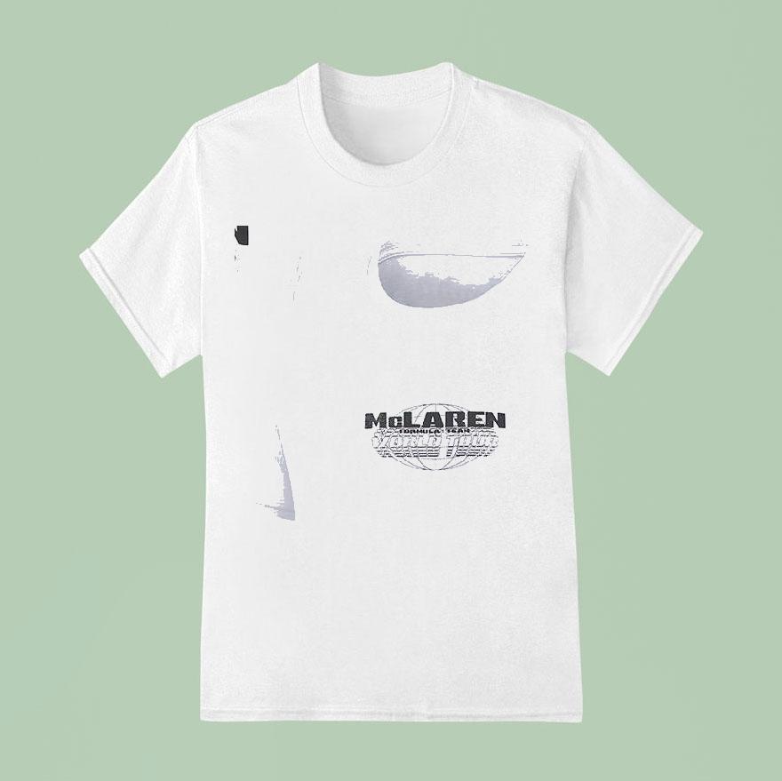 Mclaren F Team Formula Team World Tour T Shirt