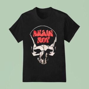 Meatcanyon Brain Rot Skull T Shirt
