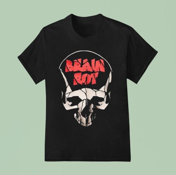 Meatcanyon Brain Rot Skull T Shirt