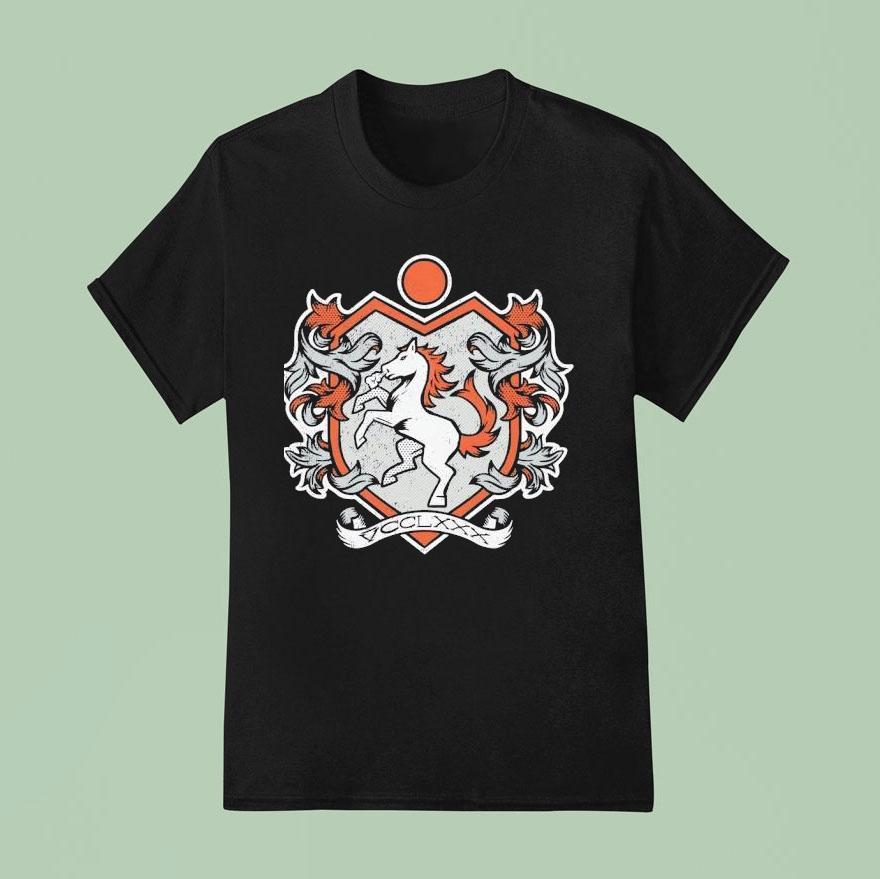 Medieval Shield Denver Broncos Football Vcclxxx T Shirt