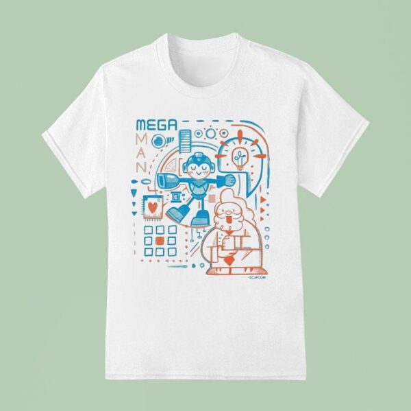 Mega Man Good Dad T Shirt