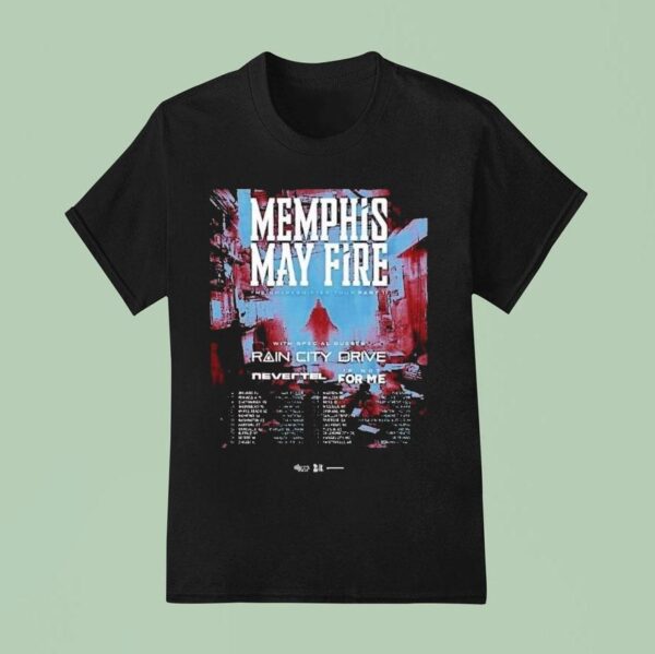 Memphis May Fire The Shapeshifter Tour Dates Part Ii T Shirt