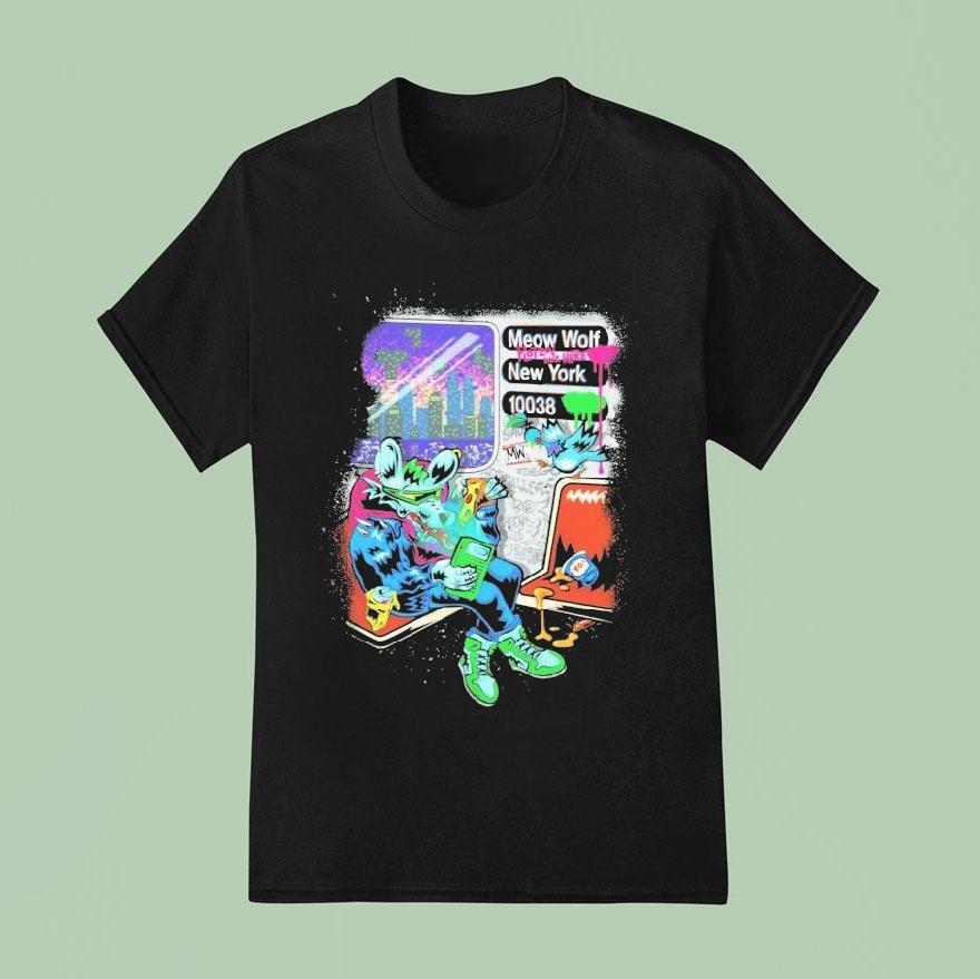 Meow Wolf New York City T Shirt