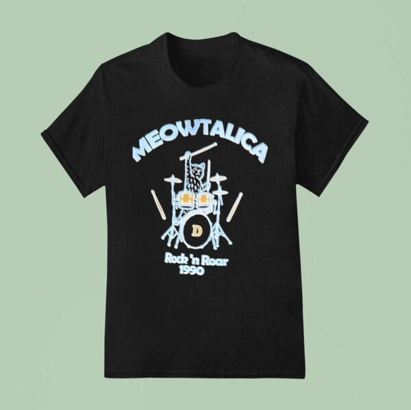 Meowtalica Rock N Roar T Shirt