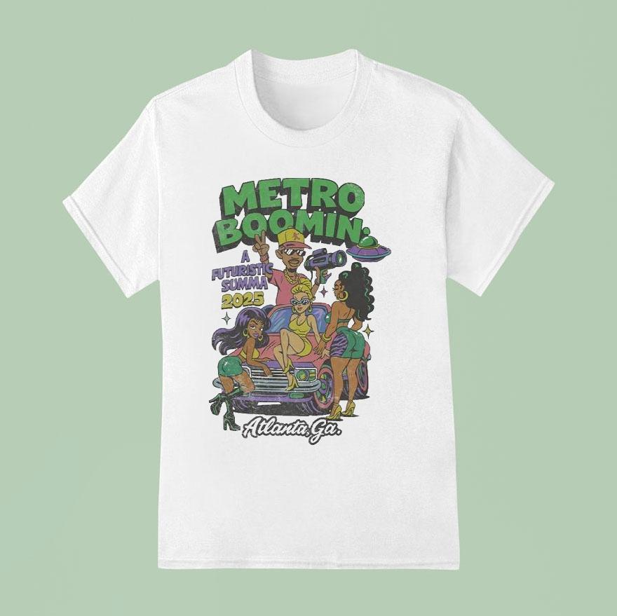 Metro Boomin A Futuristic Summa Atlanta Georgia T Shirt
