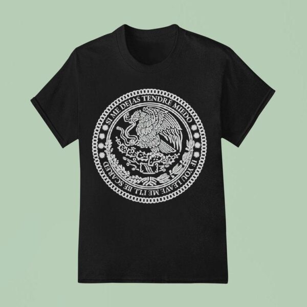Mexico Si Me Dejas Tendre Miedo If You Leave Me I Ll Be Scared T Shirt