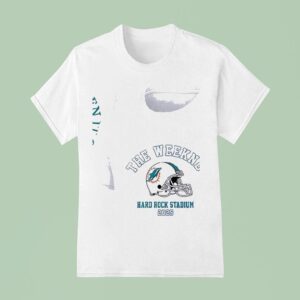 Miami Dolphins X The Weeknd After Hours Til Dawn Tour Go If It Ain T Xo Then It Gotta T Shirt