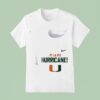 Miami Hurricanes Ncaa One Nation Under God Cross Graphic T Shirt