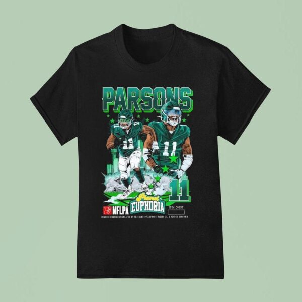 Micah Parsons Planet Euphoria Nflpa T Shirt