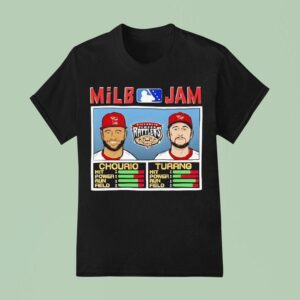 Milb Jam Ackson Chourio And Brice Turang Wisconsin Timber Rattlers T Shirt