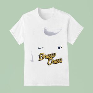 Milwaukee Brewers Crew Mlb Logo T Shirt