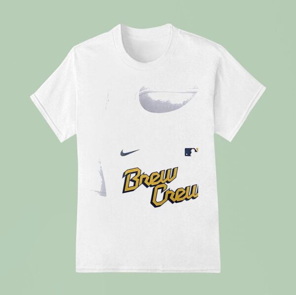 Milwaukee Brewers Crew Mlb Logo T Shirt