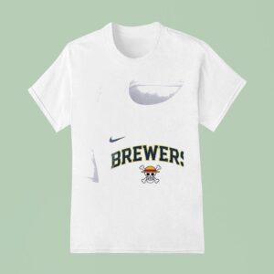 Milwaukee Brewers One Piece Logo T Shirt