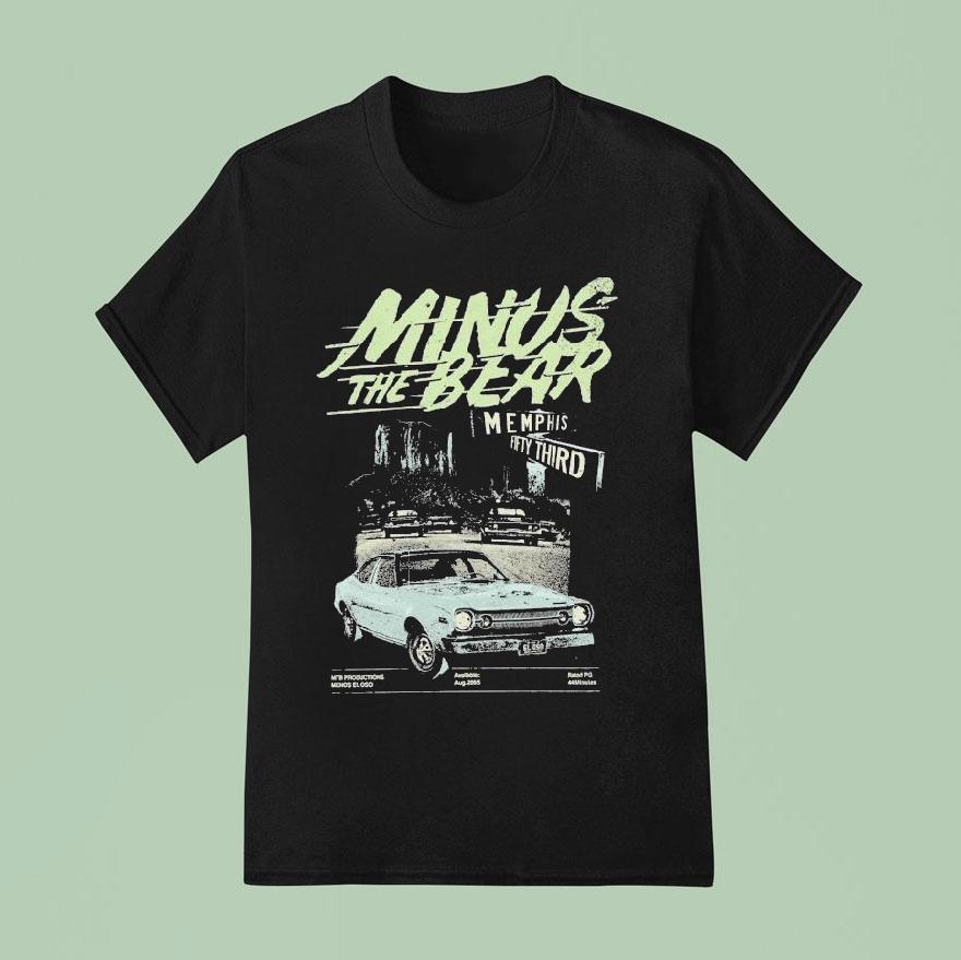 Minus The Bear Memphis Rd T Shirt