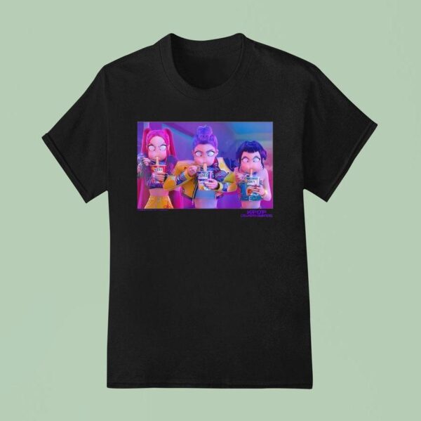 Mira Rumi And Zoey Eating Ramyeon Angrily T Shirt