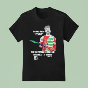 Mo Sal Raah I Blew Up Ibrox In Minutes The Egyptian Assassin Liverpool Vs Rangers T Shirt