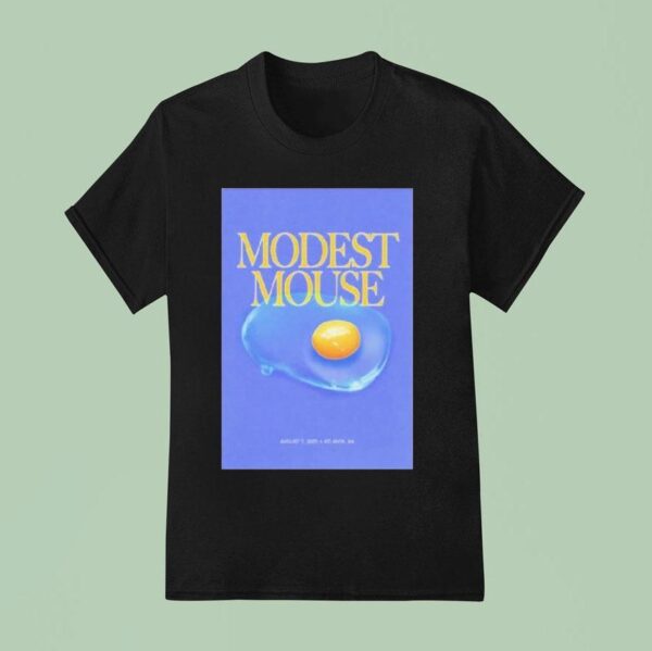 Modest Mouse Live In Atlanta Ga August Tour Egg T Shirt