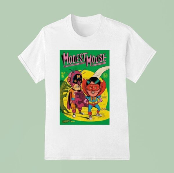Modest Mouse Td Pavilion At The Mann August Philadelphia Pa Tour T Shirt