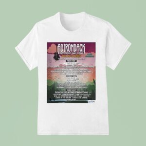 Moe Adirondack Independence Music Festival Line Up On August Th To Th In Lake George Ny At Charles R Wood Park T Shirt