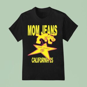 Mom Jeans California Tour Pee Dog Star T Shirt
