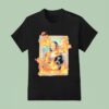 Mona Lisa Pleasures Burn Again Flames T Shirt