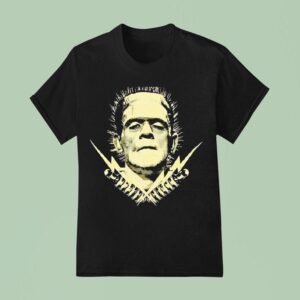 Monsters Frankenstein Face T Shirt
