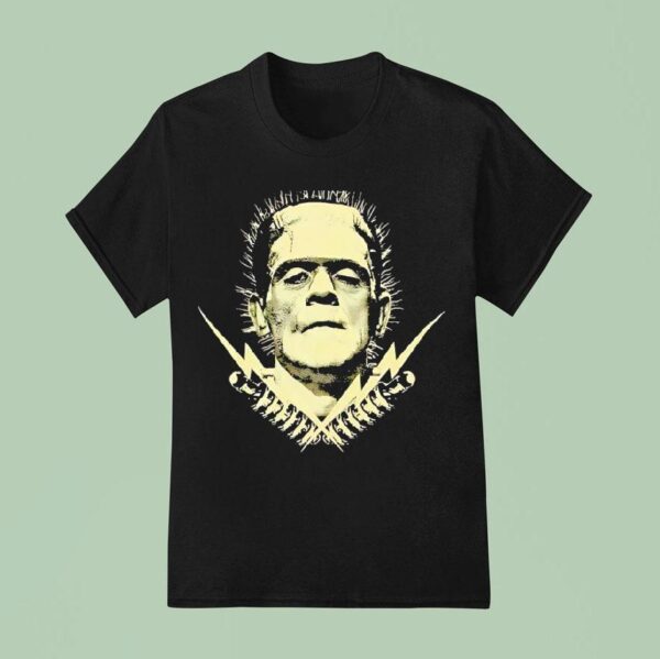 Monsters Frankenstein Face T Shirt