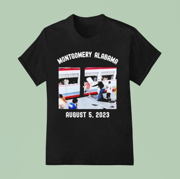 Montgomery Alabama Boat Fight Riverboat Brawl Chair August Chair T Shirt