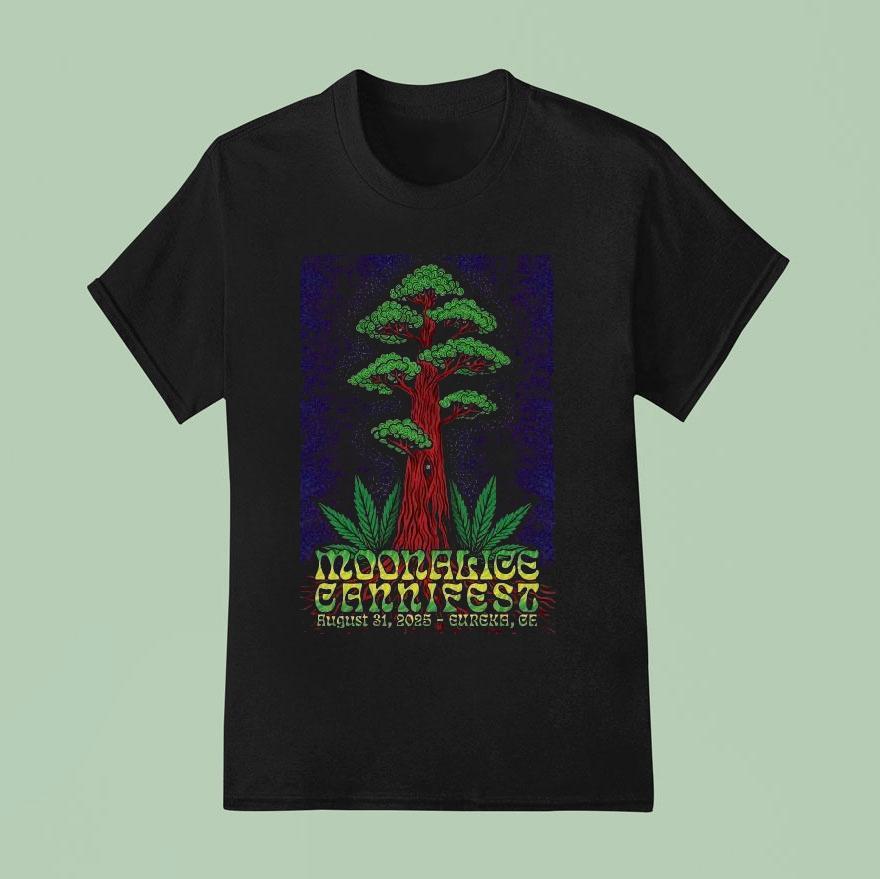 Moonalice At Cannifest On Aug Tree T Shirt
