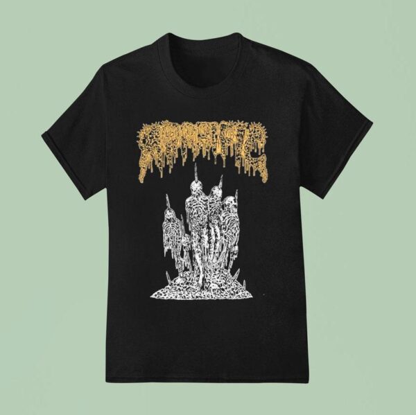 Morbific Impaler Skeleton T Shirt
