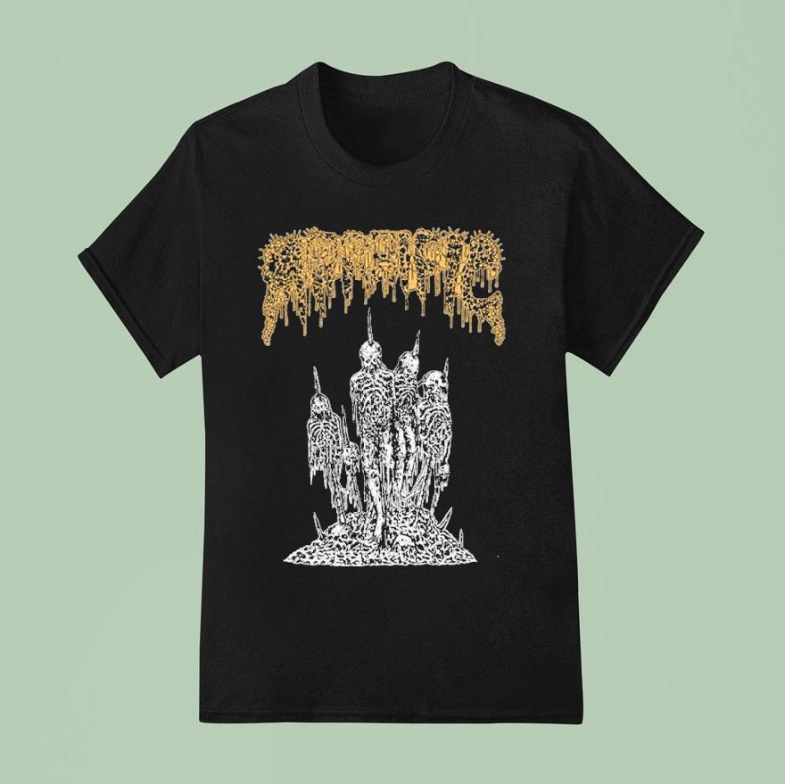 Morbific Impaler Skeleton T Shirt