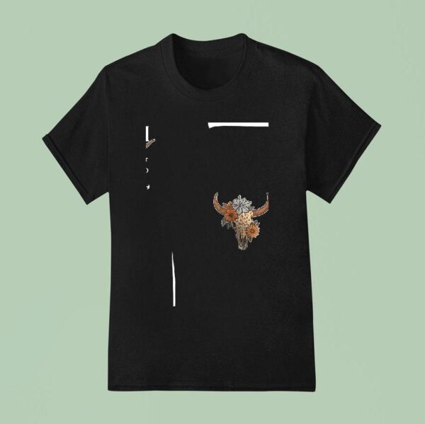 Morgan Wallen If I M The Problem Then You Might Be The Reason Cow Skull T Shirt