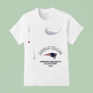 Morgan Wallen X New England Patriots I M The Problem Tour T Shirt