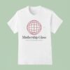 Mothership Glass Galactic Hash Inhalation Systems Scientific Function Made In America Globe T Shirt