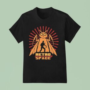 Mothman Retro Space Monster T Shirt