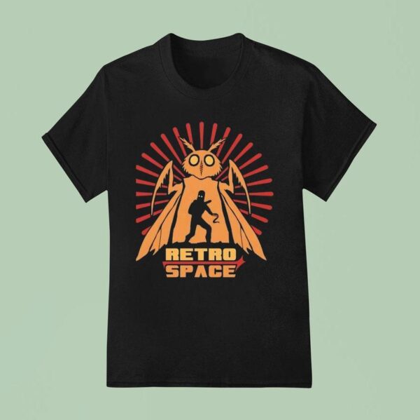 Mothman Retro Space Monster T Shirt