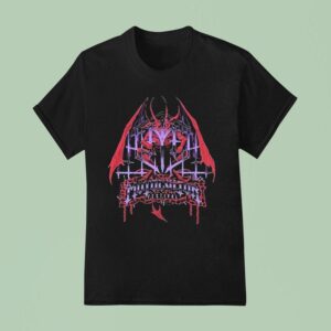 Motocultor Festival Winged Demon With Tour Dates In Carhaix Plouguer France On August T Shirt