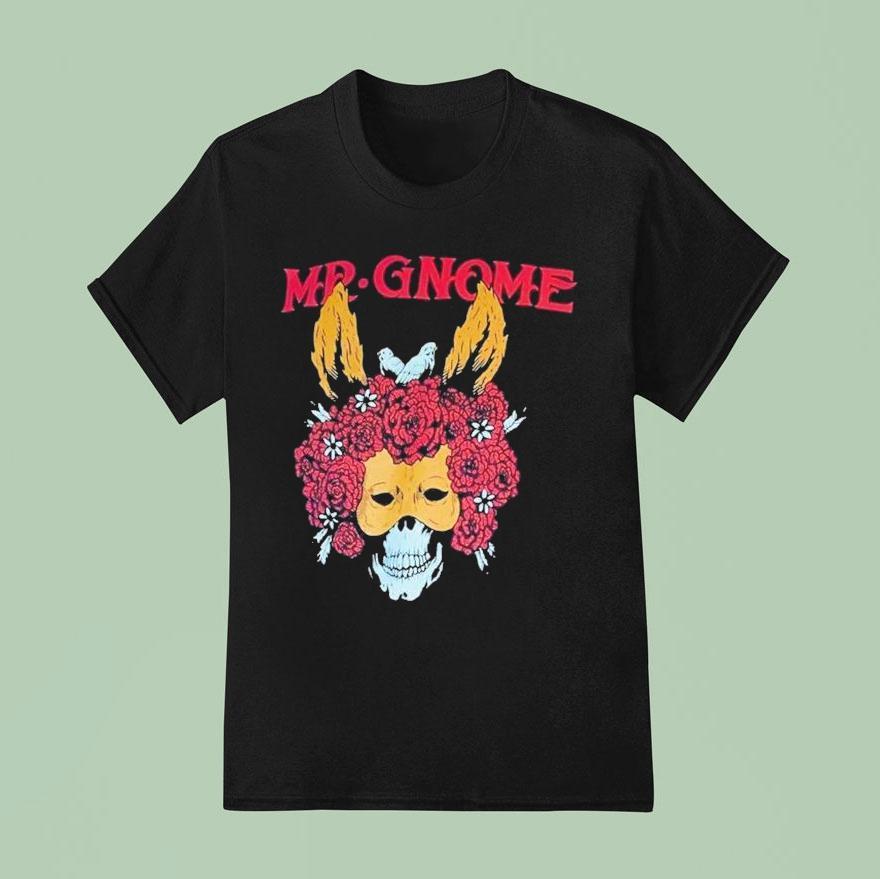 Mr Gnome Rabbit Mask T Shirt