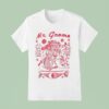 Mr Gnome Rabbit Ride Skeleton T Shirt