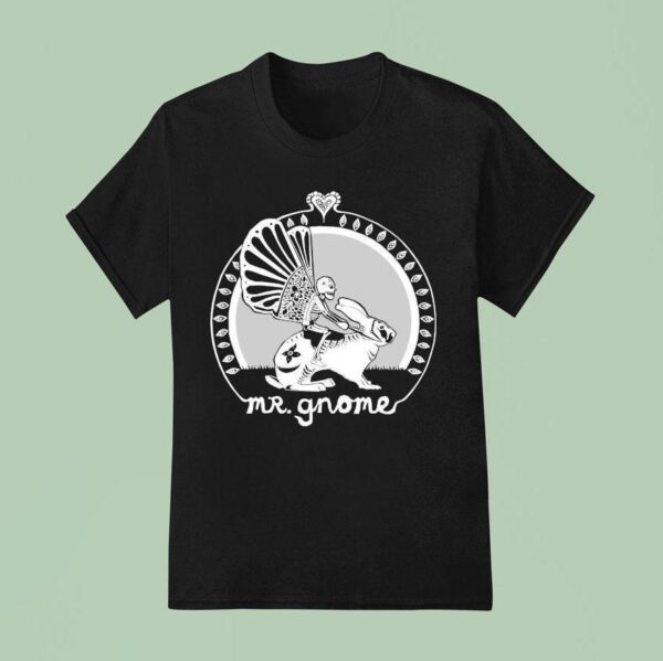 Mr Gnome Skeleton Cowboy T Shirt