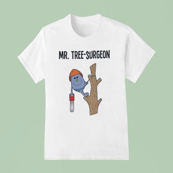 Mr Tree Surgeon Style Mr Men And Little Miss T Shirt