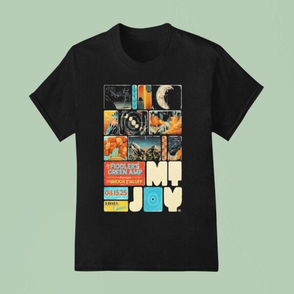 Mt Joy August Fiddler S Green Amphitheatre Denver Colorado T Shirt