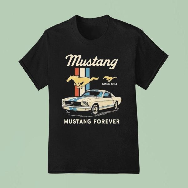 Mustang Forever Since Logo T Shirt