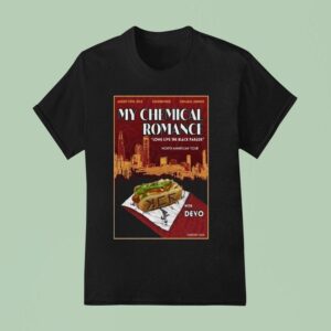 My Chemical Romance August Concert Chicago Il With Devo T Shirt