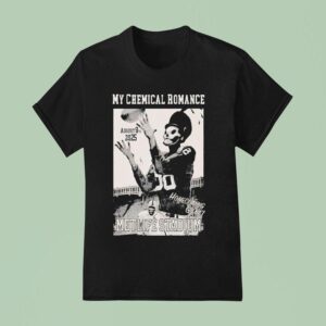 My Chemical Romance Homecoming Game Metlife Stadium August Football T Shirt